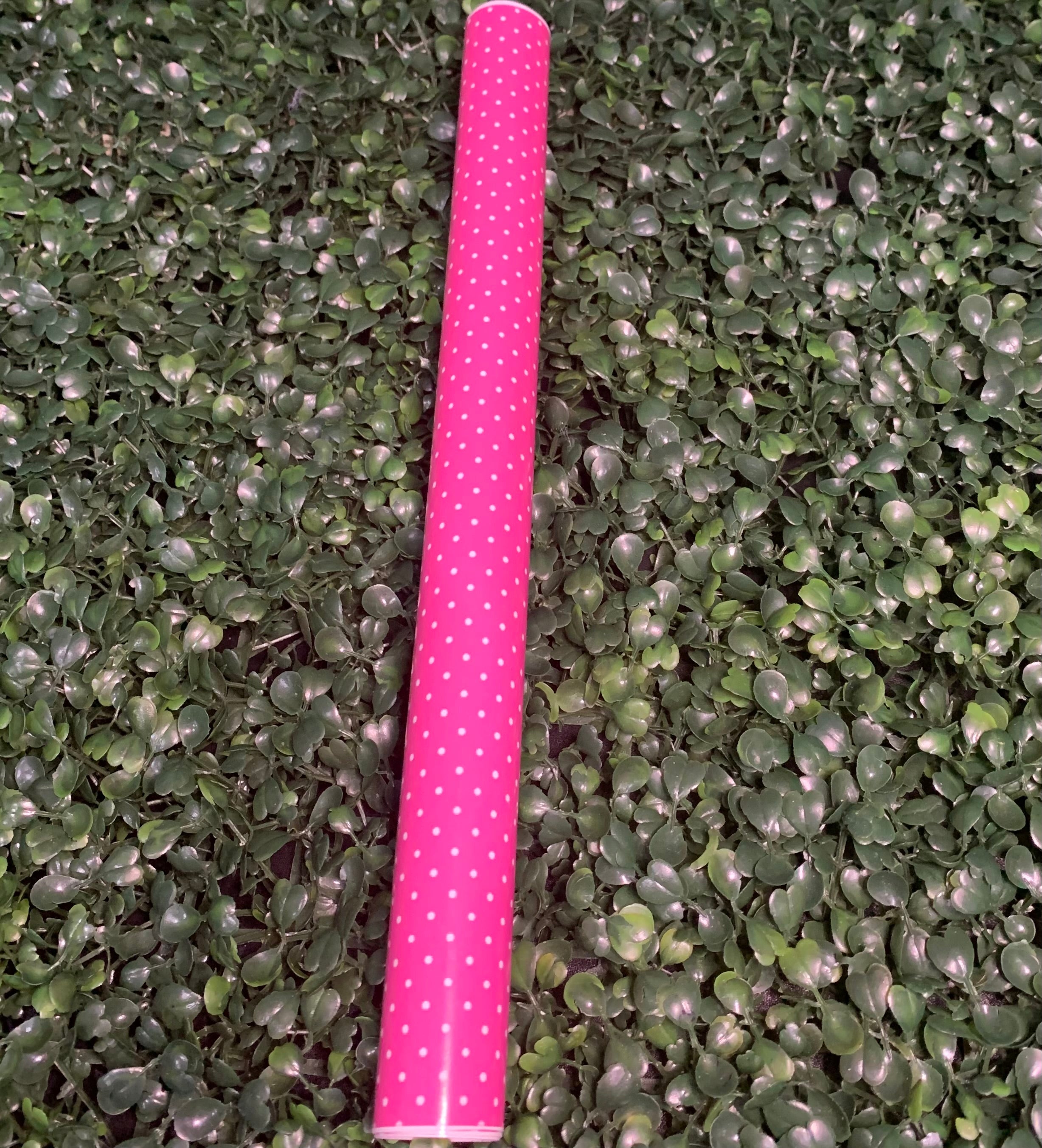 ADHESIVE- Pink Dots 12x15” - Customized